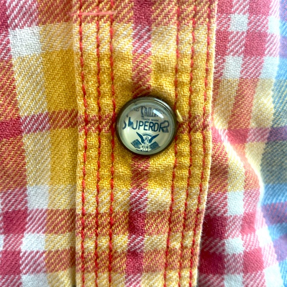 SuperDry Authentic long sleeve plaid shirt - Picture 5 of 5